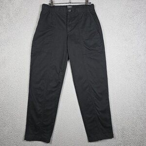 Banana Republic Pants Womens Size XS Black Pull On Relaxed Tapered Chino Ankle